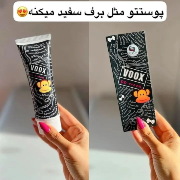 کرم روشن کننده فوری صورت و بدن Voox با ماندگاری و حجم بالا