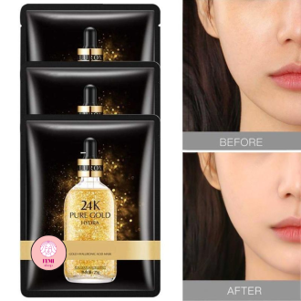 ماسک ورقه ای طلا (Gold Hyaluronic Asid)