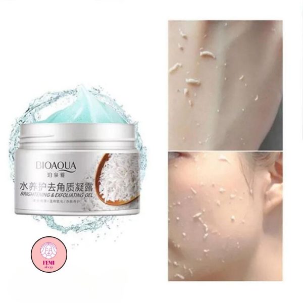 اسکراب برنج بیوآکوا 140 گرم (لایه برداری و پاکسازی سلول های مرده)