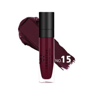 رژ لب مایع گلدن رز LongStay | شماره ۱۵ شرابی