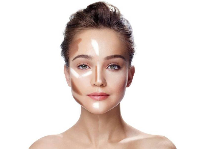 راهنمای جامع آموزش کانتورینگ صورت: از مبتدی تا حرفهای با کانتور مایع شیگلم-صورت مربع شکل