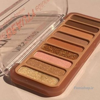 پالت سایه 9 رنگ میس لارا (Miss Lara) | ترکیبی رویایی از رنگ‌های نود و گلیتری