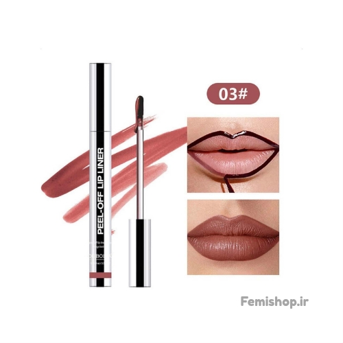 خرید خط لب پیل آف اولیبولا با خاصیت ضد آب و ماندگاری طولانی خط لب پیل آف اولیبولا در رنگهای متنوع برای تتوی موقت لب